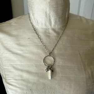 Brighton pebble necklace